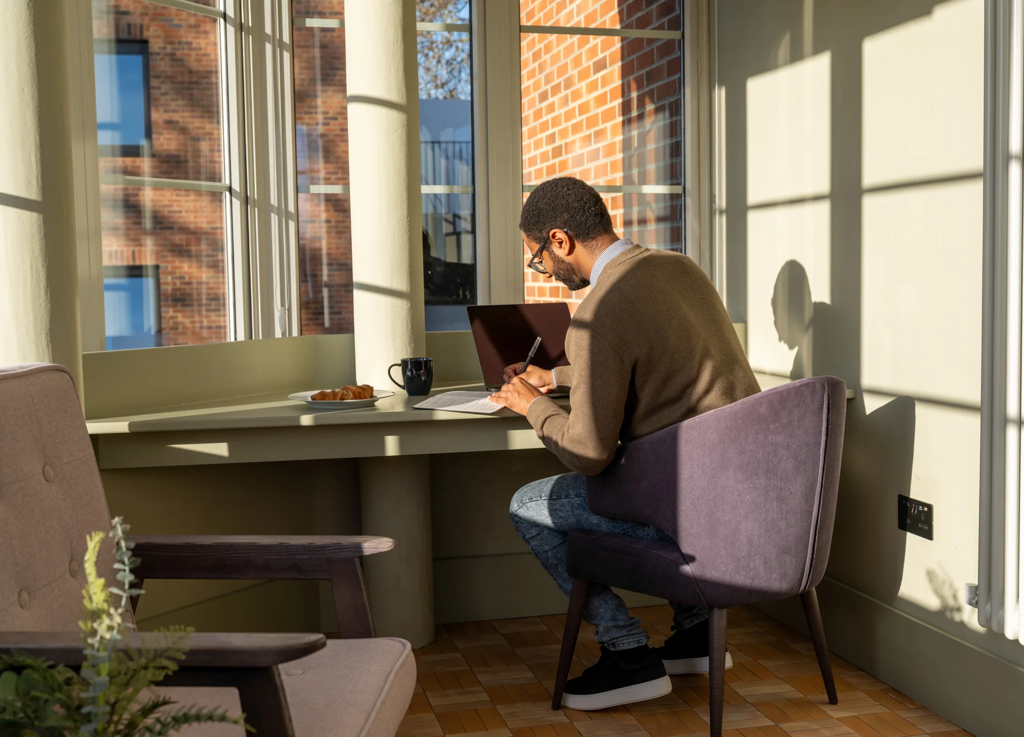 Holm Living interior — flexible living space
